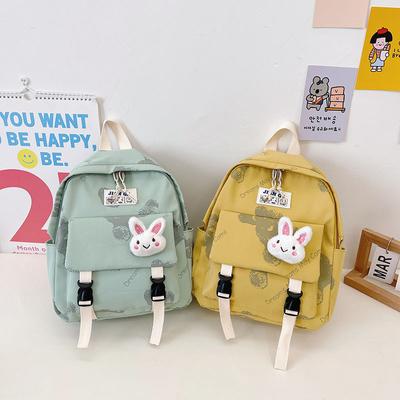 Children's Bag 2025 Spring and Summer New Cartoon Printing Kindergarten Schoolbag Foreign Style Girls Travel Small Backpack Snack Bag