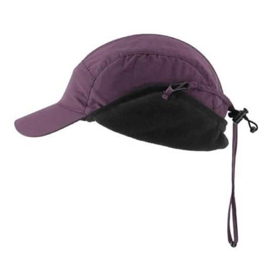 Connectyle Mens Winter Cap Ear Flaps Outdoor Cold Protection Hat Work Water-Resistant