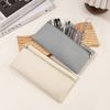 Polyester Pencil Case Zipper Design Pencilcase Large Capacity Storage Stationery Back-to-school Gift Pencil Case