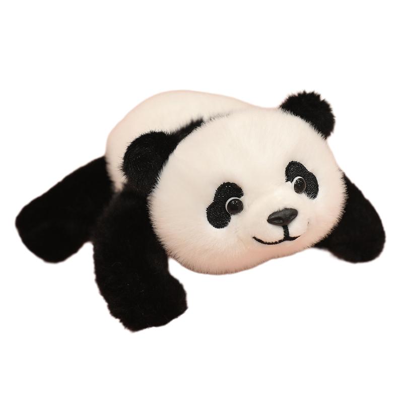 20Cm Kawaii Small Animals Cartoon Plush Toy Lying Monkey Red Panda Bear Sloth Capybara Doll Hand Size Plushie Appeasing Gift