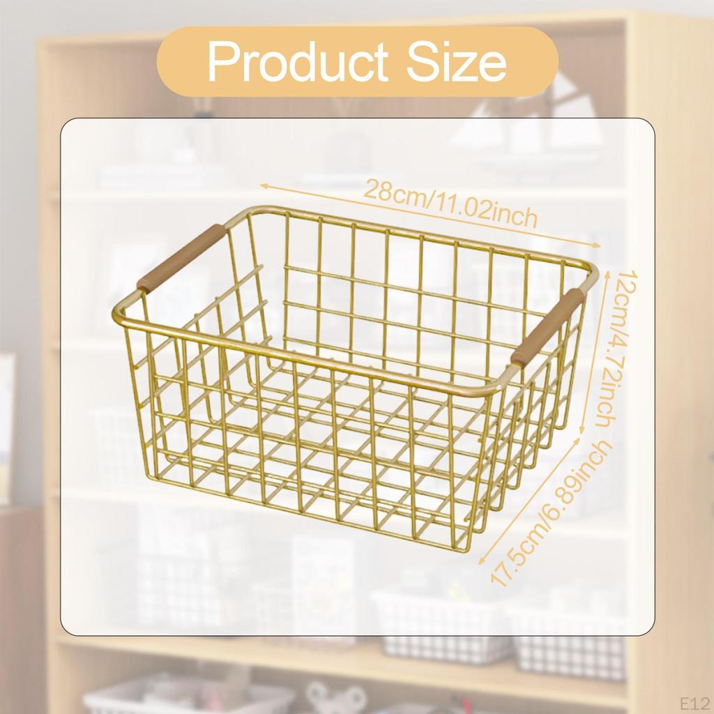 Cesto de Armazenamento de Bancada Lixeira Portátil Conveniente Organizador de Guarda-Roupa Miudezas com