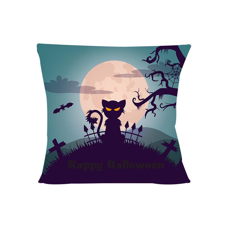 Copricuscino da divano zucca di Halloween nordico