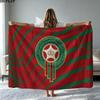 Morocco National Football Team Logo Wall Tapestry Aesthetic Wall Hanging Printed Fabric Blanket Decorative Tapestries for Bedroom Living Room Home Dec