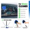 Extendable Windshield Cleaner With Rotating Head And 6 Microfiber Pad For Most Vehicle Type