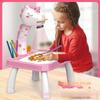 1set Painting Set LED Projector Painting Board Led Projector Art Drawing Table Toys  Children