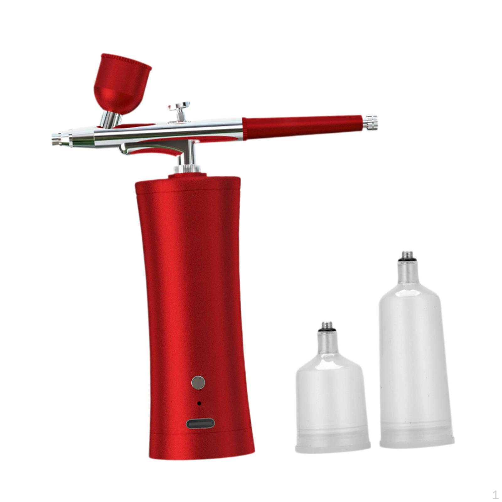 

Краска-спрей перезаряжаемые автоматические аэрографы наборы для нейл-арта торт декор парикмахер красный