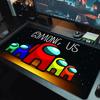Among Us Color Mouse Pad Large Gaming Table Cushion Non-slip Laptop Tablet Big Mousepad XXL Mat Mini PC Playmat With Lock edge