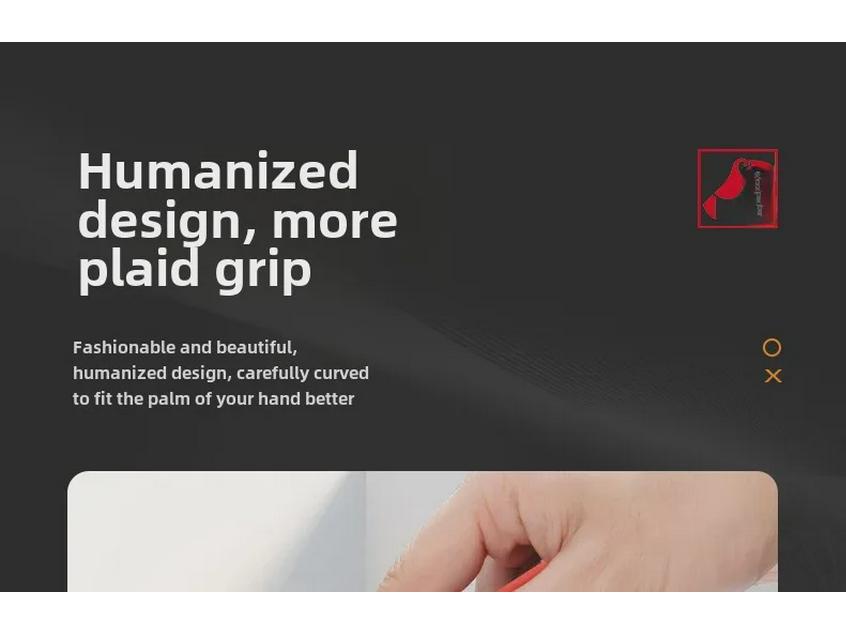 Woodpecker 25mm Heavy-Duty Utility Knife for Cutting Paper, Leather, and Wallpaper