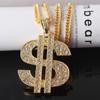 Hip Hop  Dollar Money Necklace  Men Jewelry Pendant Street Daily Wearing Necklace,Party and Birthday Gifts