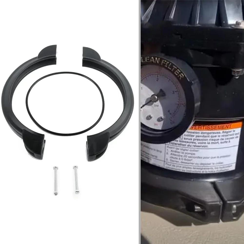 11380 Sandfilterpumpe Klemme mit O-Ring und Schraube für Intex Pool 12 und 14 Zoll Modell Poolreiniger Maschine Ersatzteile