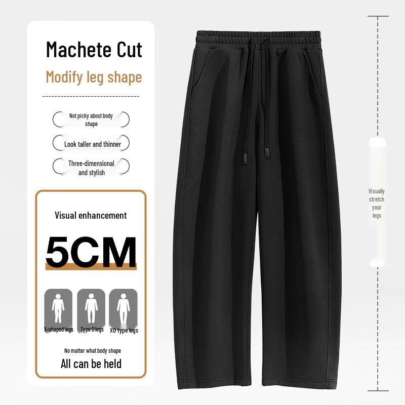 JEANSWEST LIFE Men's Loose Fit Straight-Leg Casual Pants