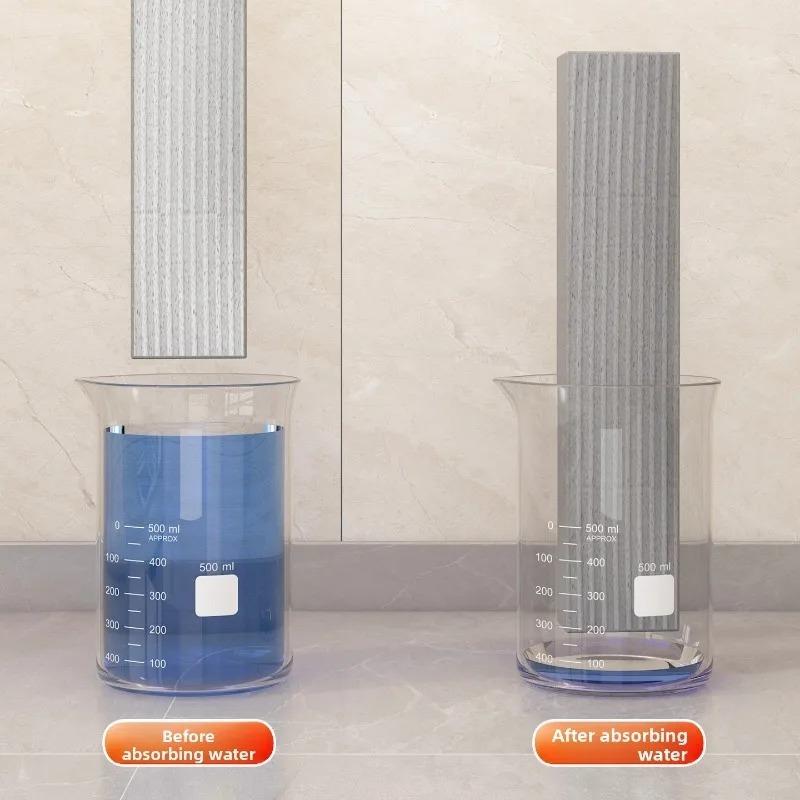 Home Mini Mop | Hands-Free Squeeze, Absorbent Sponge for Desktop & Folding Cleaning Tools & Accessories