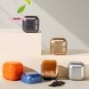 Solid Color Mini Tin Box Portable Sealed Jar Small Storage Can for Tea Jewelry Candy Coins Earrings Headphones Case