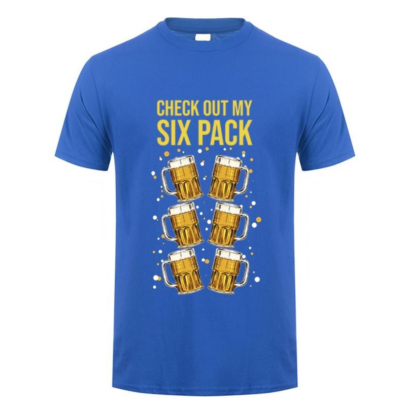 Check Out My Six Pack Funny Beer Tshirts Summer Casual Unisexs Tshirt Unisex T Shirt Oneck Top Unisex Tee Dy314