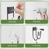 Easy Installation Garden Hose Hanger Iron Metal Water Hose Rack Garden Water Pipe Hook  Garden Use
