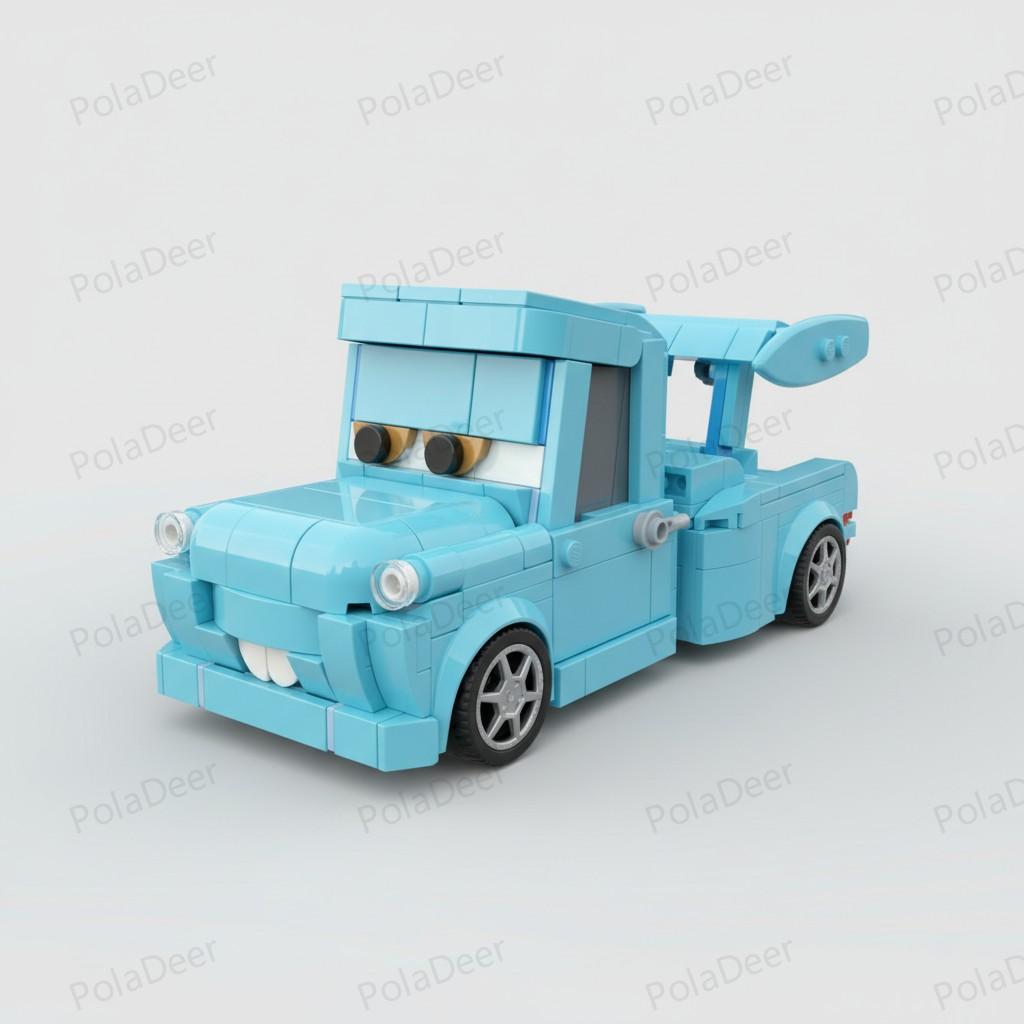 

PolaDeer 419PCS MOC DIY small particles Mater Building Blocks toy Educational Assembly Model brick Children s birthday gifts QR code небесно-голубой