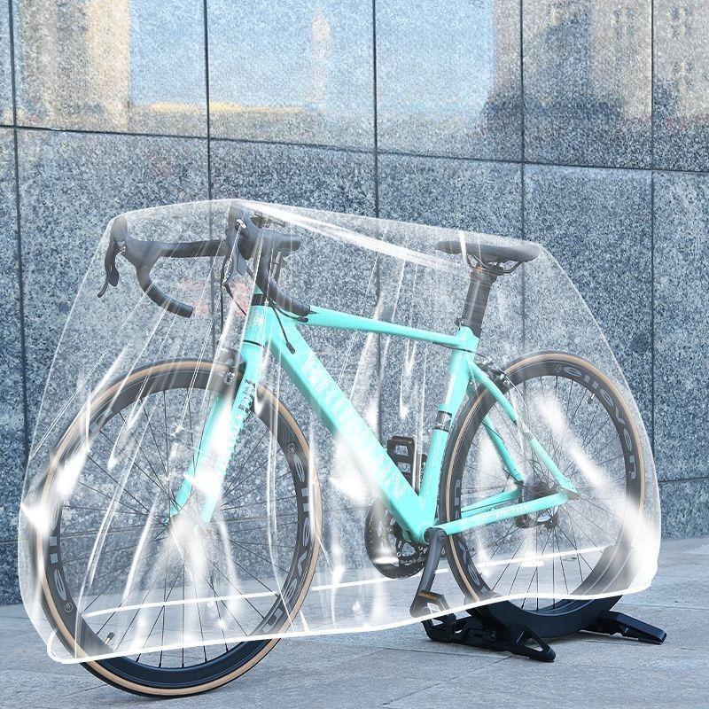 

10pcs Disposable Mountain Road Bicycle Dustproof, Waterproof, Sunscreen, Rain Cover, Durable Bicycle Protective Cover, Sunshade