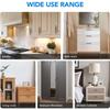 6pack Matte Black Brushed Brass T Bar Cabinet Pulls,Modern Drawer Handles Decorative Hardware for Cabinets Dressers