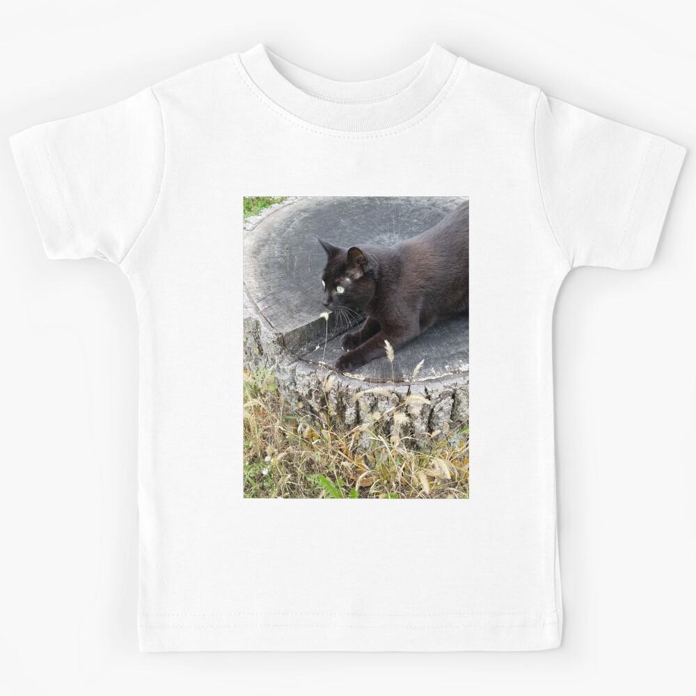 Black Cat Adventures 2 Kids T-Shirt 130