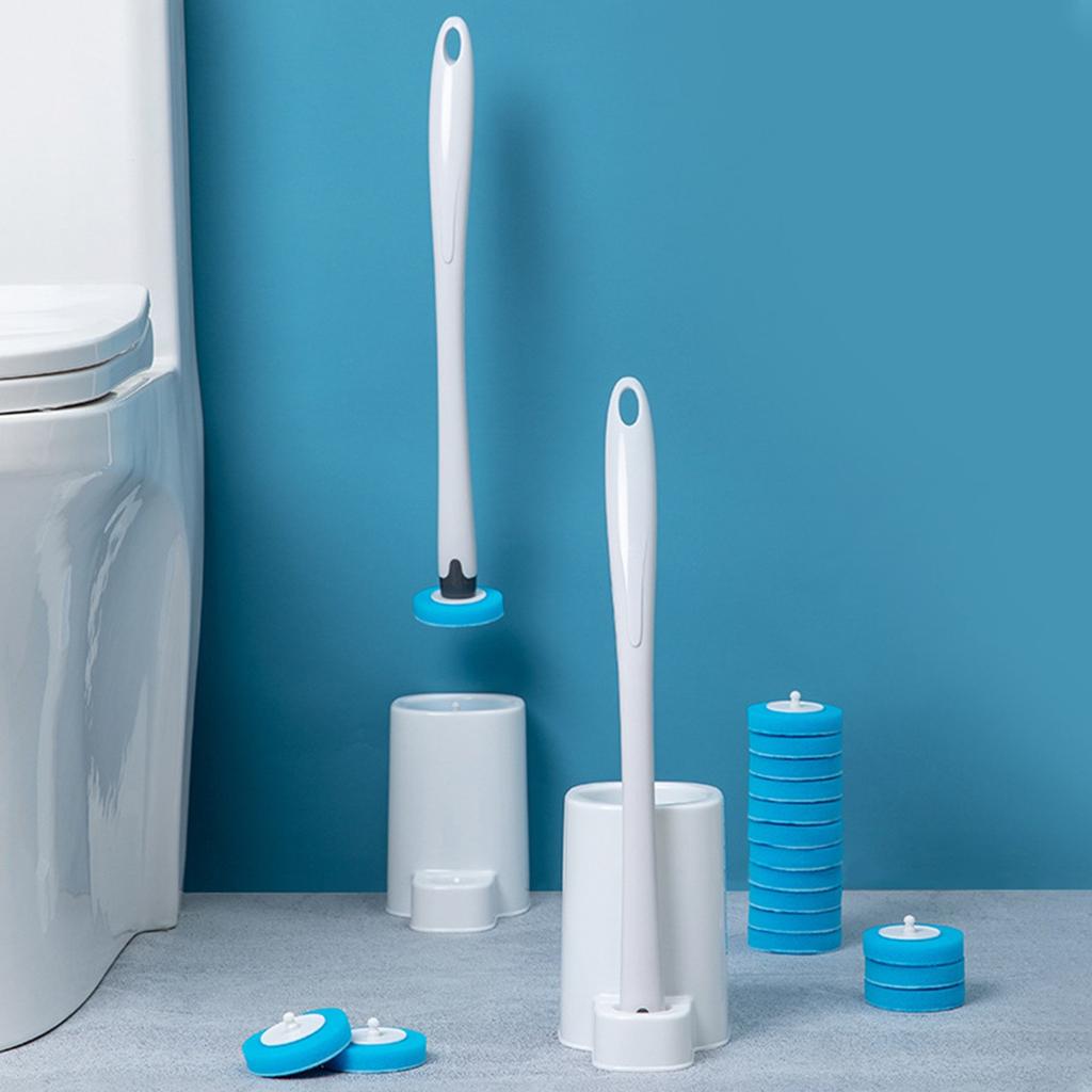 Disposable Toilet Brush Set Without Dead Corners Household Toilet Brush