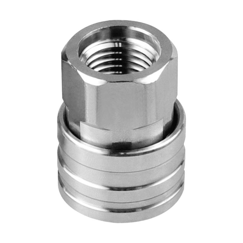 

1/4Inch Quick Connector Stainless Steel Pressure Washer Adapter Set Car Washer Foamer Lances Connector
