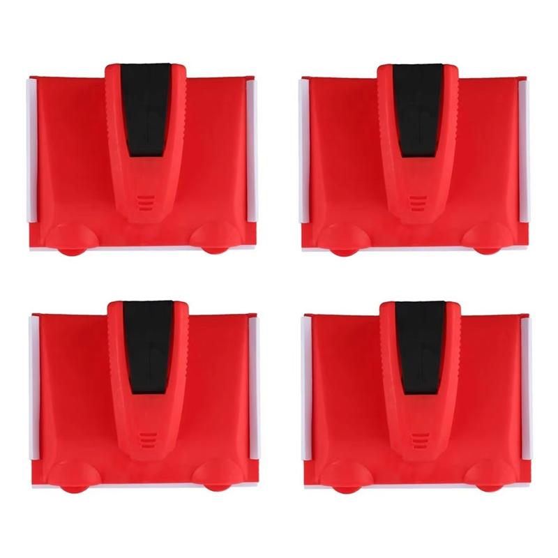 4Pcs Paint Edgertools Set Small Wall Corner Painting Edge Painter With Touch-Up Pad Practical Paintcutting Edge Tool-B61B