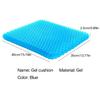 Auto-Gel-Kühlsitzkissen, 3D-Wabenmuster, kühl und atmungsaktiv, kühle Eisseide, Auto-Home-Office-Stuhlkissen, Autozubehör