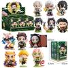 Demon Slayer Tanjiro Kamado Nezuko anime çizgi film figürü kör kutu yaratıcı kişiselleştirilmiş heykel model süs eşyası sürpriz hediye kutusu