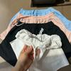 Womens 2-Piece Set Long Sleeve Stand Collar Jacket Shorts Breathable Casual Outfit Daily Wear