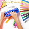 72Pcs Glitter Glue Pens 12 Colors Rainbow Glitter Glue Sticks Arts & Crafts Glitter Pen for DIY Arts, Projects Scrapbooking