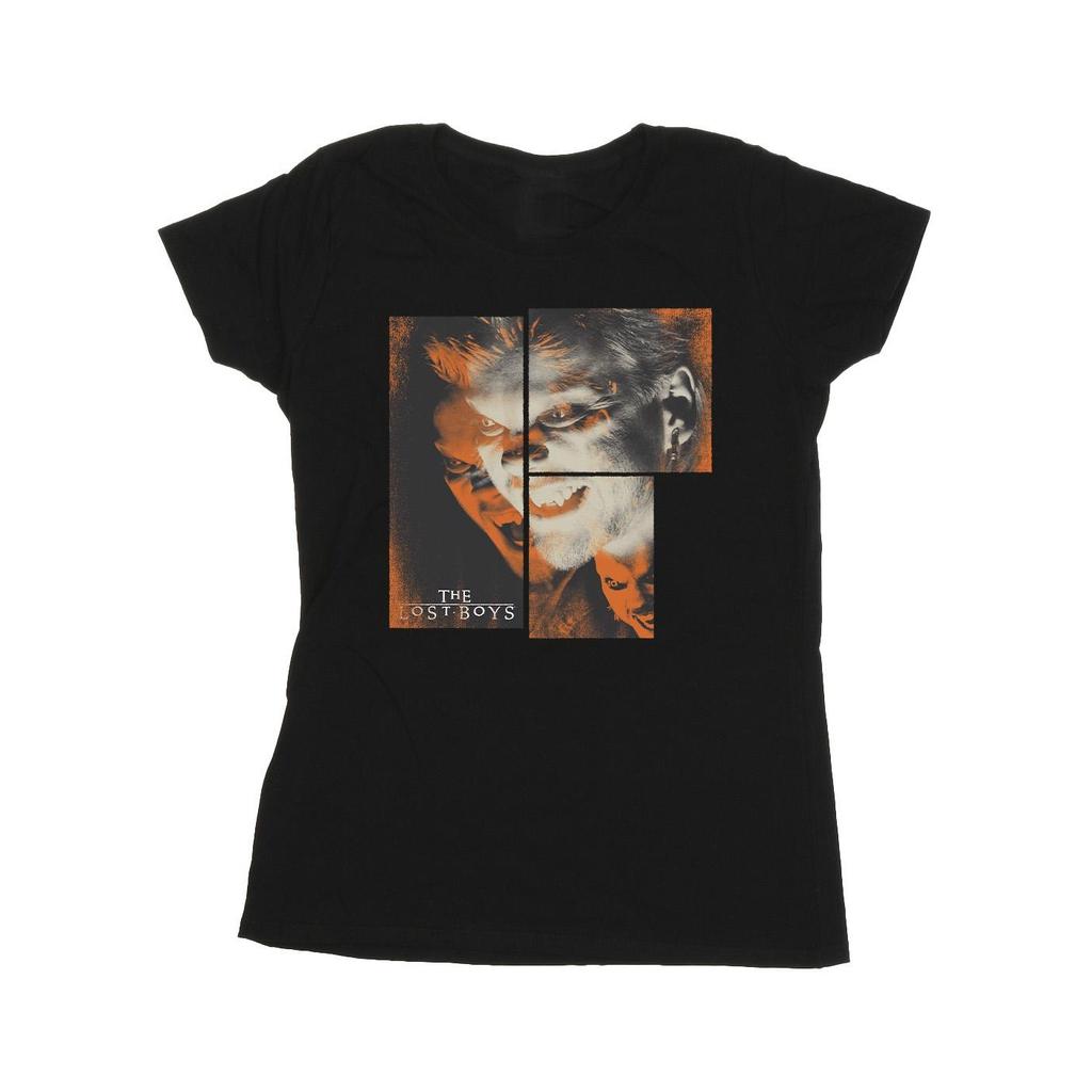 The Lost Boys Womens/Ladies David Squares Cotton T-Shirt