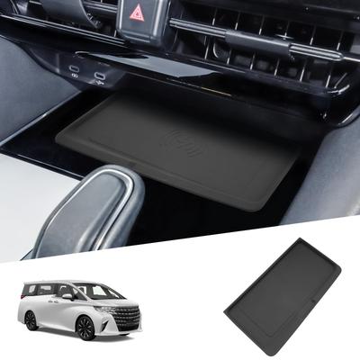 SHAOHAO Wireless Charging Tray Mat for Toyota Alphard 40 Series and Vellfire 40 Series Console Rubber Alphard 40 Vellfire 40 Car Supplies (4th