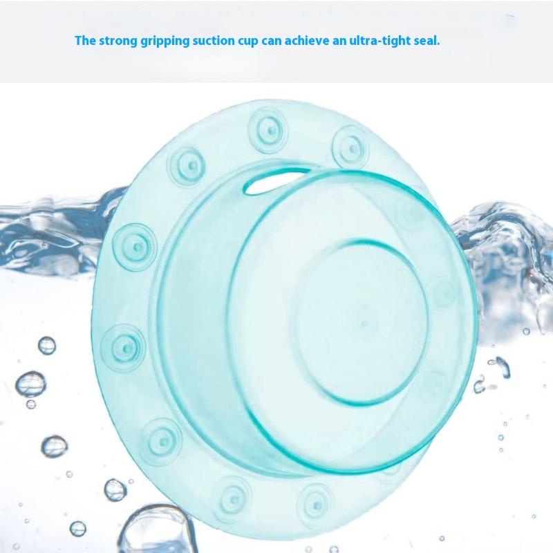 Bathtub Overflow Drain Cover Suction Cup Seal Bathtub Stopper For Deeper Bath For Bathroom Overflow Drains