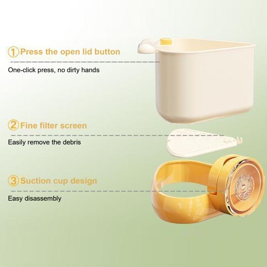 3Pcs Corner Sink Strainer Baskets Strong Load-bearing Simple Installation Suction Cup Triangle Storage