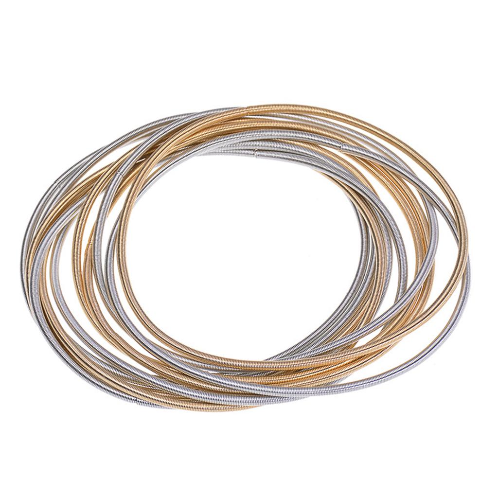 Spiral Bracelet Coil Set Jewelry Retractable Carbon Steel Wire Spring Bracelet 1