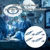 Stainless Steel Needle Holder Ligature Separators Placer Curved Tip Straight Tip for Sewing Cosmetic Surgical