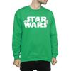 STAR WARS Mens Christmas Logo Sweatshirt