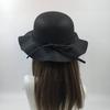 NEW Fedora Hat Women's Autumn Wave Curled English Retro Versatile Fisherman Hat Fashion Hepburn Woolen Top Hat