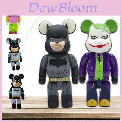 Exquisites Bearbrick 400% Bausteine Bär Spielzeug Actionfigur Batman Joker Krusty