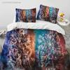A-Apex Legends Game Gamer Cartoon Bedding Set Bedroom Soft Modern Bedspreads Comefortable Duvet Cover Quilt Cover And Pillowcase