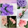 Pipe Cleaners Flower Set, Pipe Cleaners for Crafts, Pipe Cleaners for Crafts, Pipe Cleaner Flower Set, for Bouquet DIY