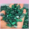 500g de Pierres de Malachite Polies Pour la Santé Naturelle et la Décoration Intérieure