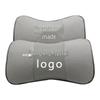 Dongfeng Car Headrest: Genuine Leather Neck Pillow & Backrest with Logo Customization