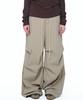 AEGO FREEDOM LAB Double Tuck Nylon Pants_Beige