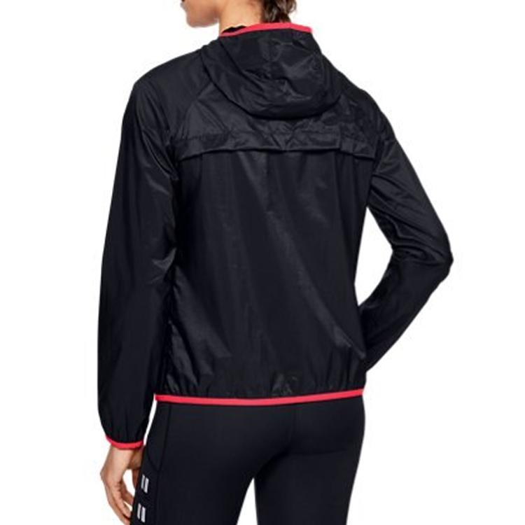 Under Armour Qualifier Running Jacket Women Outerwear Black 1326558-003