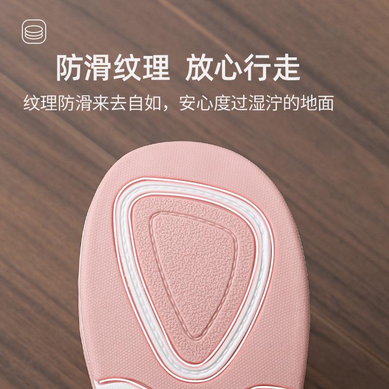 Medium-aged cotton slippers women's new winter velvet thermal shoes home elderly thick-soled soft-soled mother