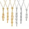 Adjustable Chain Mesh Pendant Necklace Empty Cage Crystal Stone Holder Necklace