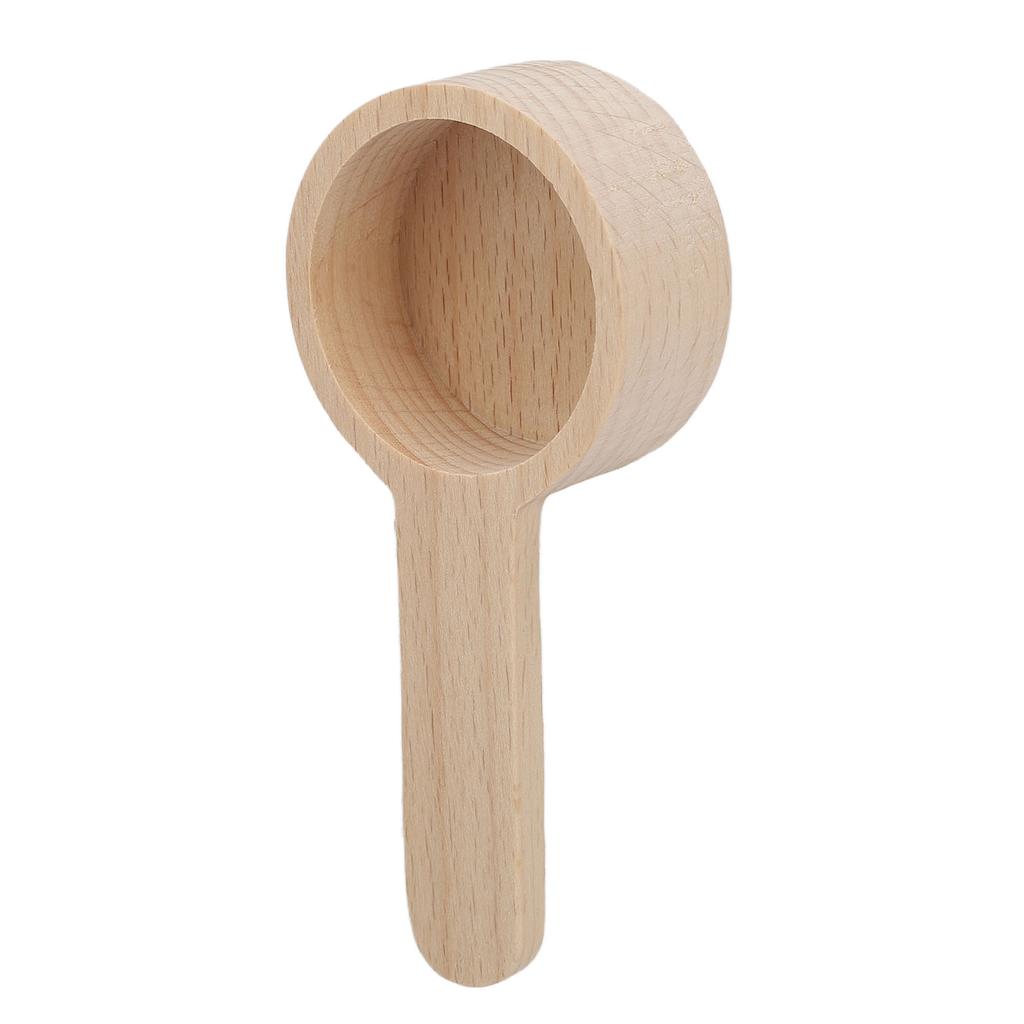3pcs Wooden Measuring Spoon Short Handle High Precision Mask Spoon for Tea Seasoning