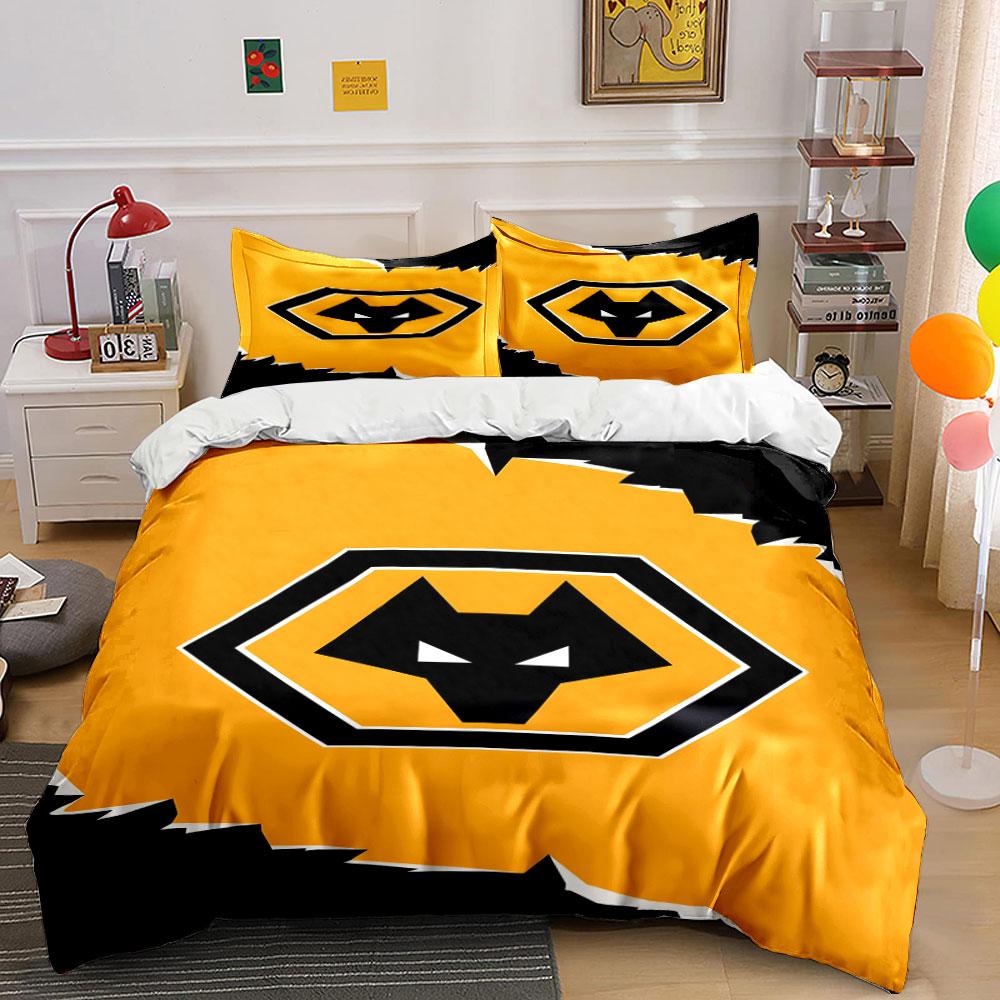Wolf head geometric design. Bedding sets Duvet cover sets Duvet covers Pillowcases(1*Duvet Cover 2*Pillowcases without duvet insert)