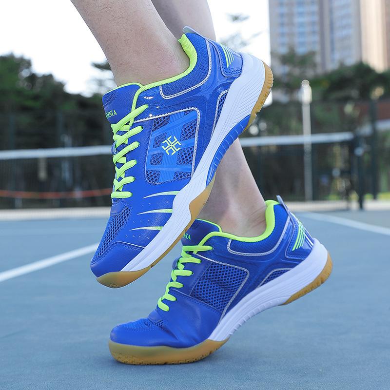 Professional badminton shoes breathable shock absorption table tennis carbon board indoor game training casual sports shoes